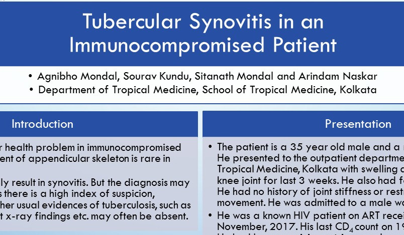 Tubercuar Synovitis